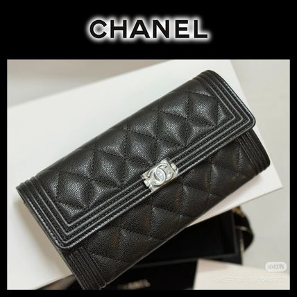 CHANEL BOY CHANEL(シャネル ボーイ シャネル) 長財布(メンズ CHANEL BOY CHANEL(シャネル ボーイ シャネル) 長財布(メンズ