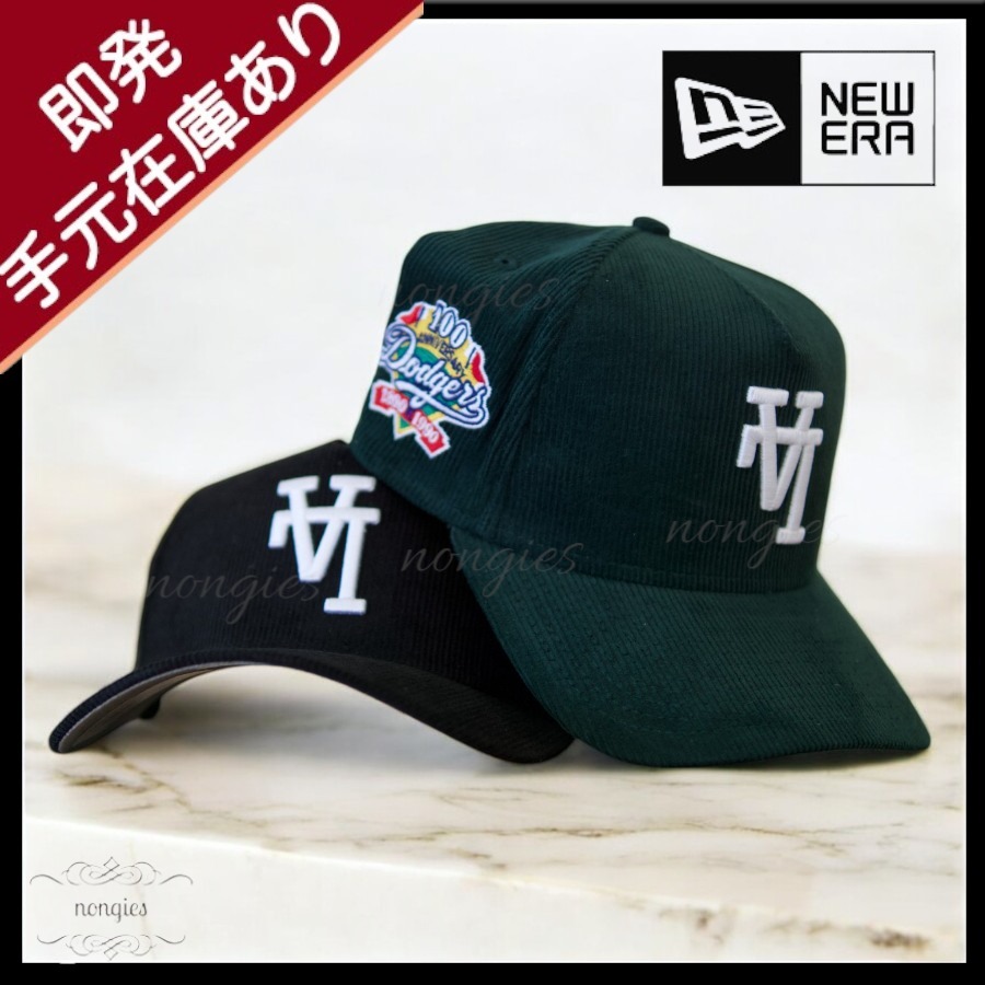 ★NEW ERA★9FORTY 逆ロゴ Upside Down A-Frame コーデュロイ