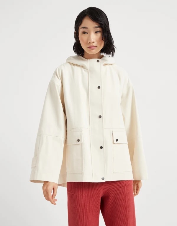 Brunello Cucinelli《撥水性アウターウェア》パナマ DHL 直営店
