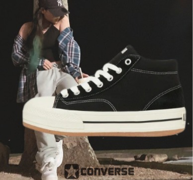 大人気 CONVERSE ALL STAR R BOARDERSTAR MID 厚底 ユニセックス