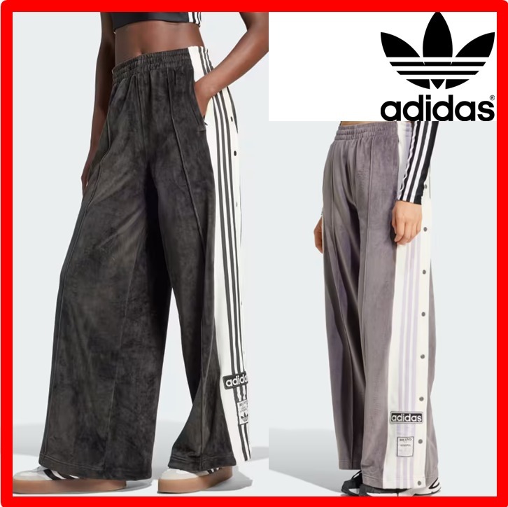 ☆人気☆【ADIDAS】☆W ADIBREAK VELOUR トラックパン.ツ☆