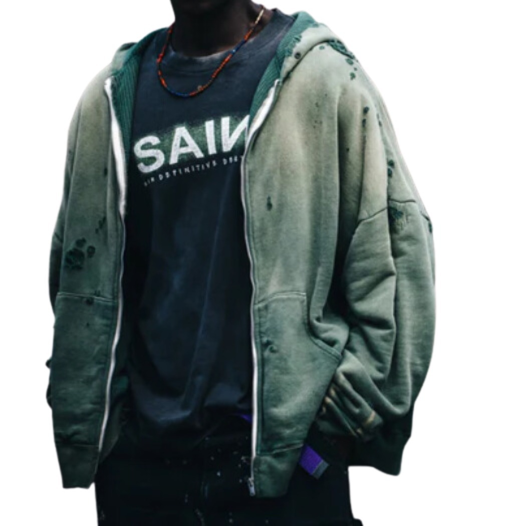 【完売必至】Saint Michael フーディ DBL-FC ZIP 完売必至】Saint Michael フーディ DBL-FC ZIP
