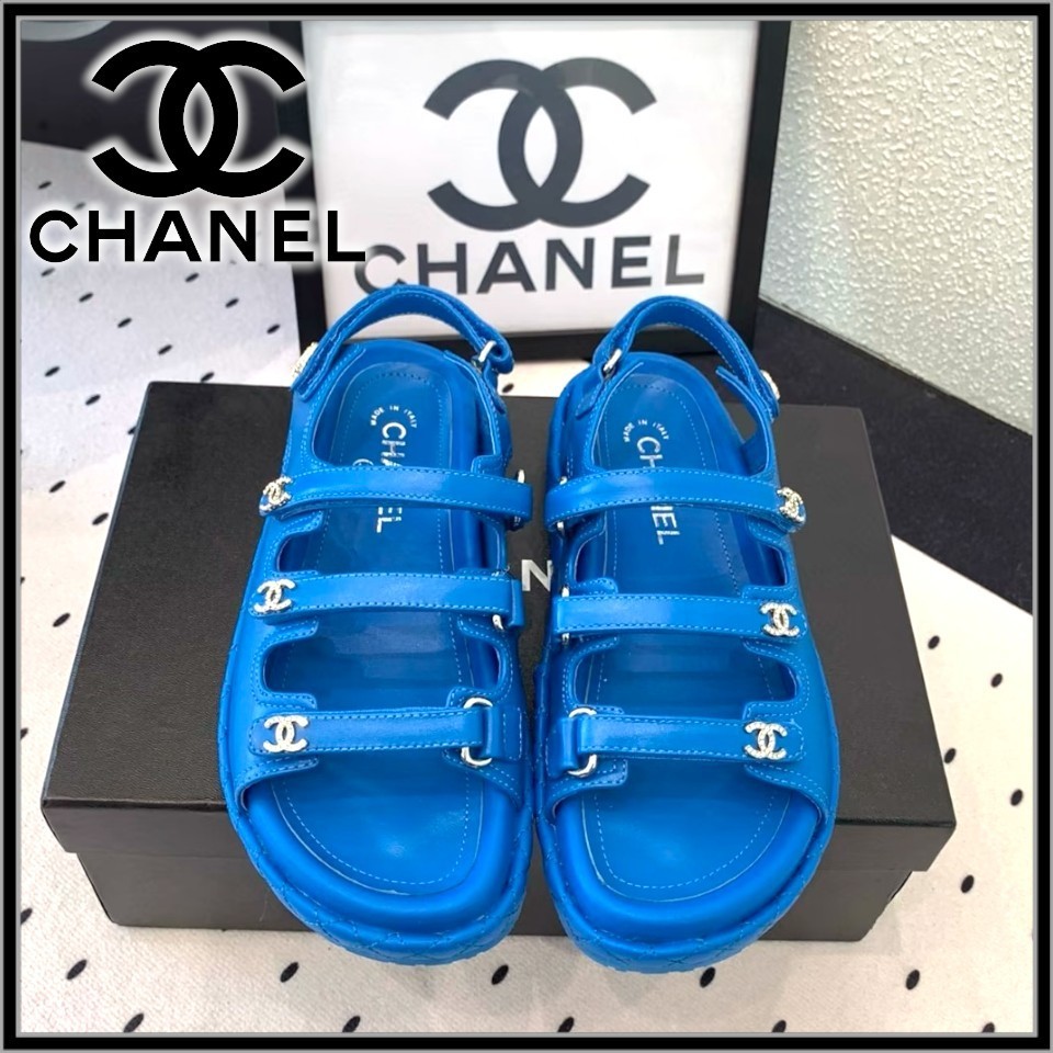 コーデのアクセントに◎【CHANEL】サンダル