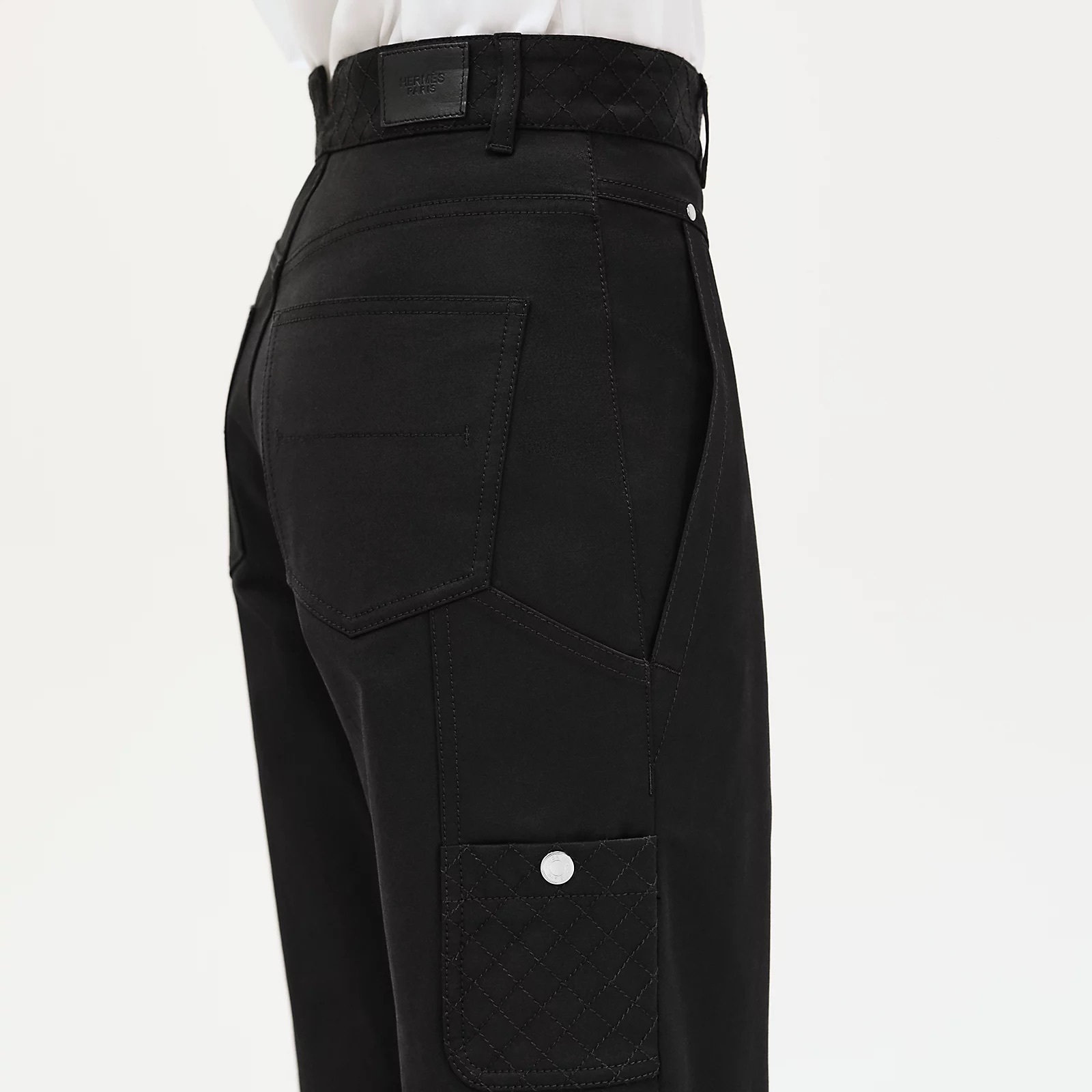 人気・25SS★HERMES☆《カーゴ風パンツ》ストレッチコットン