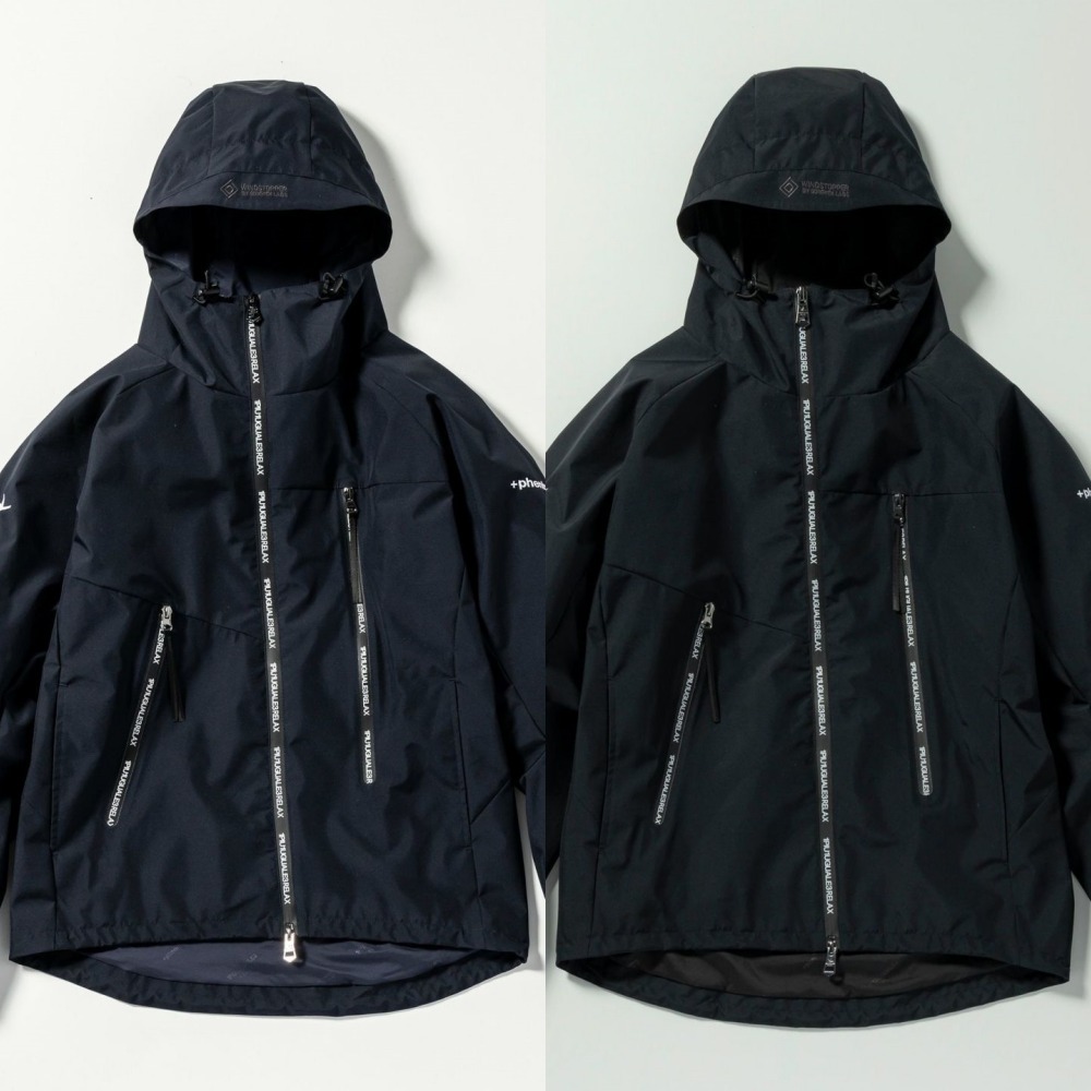 1PIU1UGUALE3 RELAX × +phenix マウンテンパーカー 2色展開