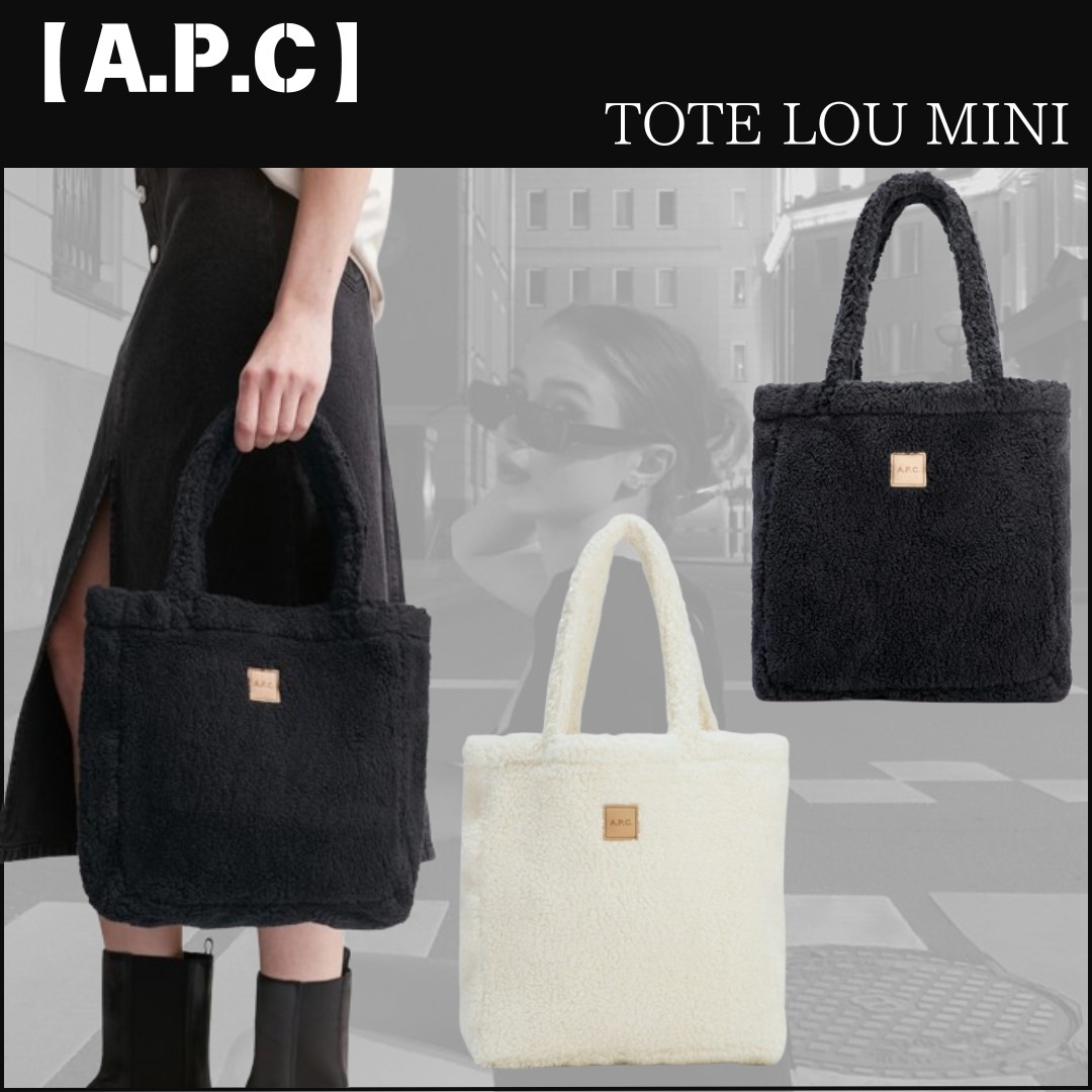 【A.P.C】TOTE LOU MINI ファートートバック 関税・送料込