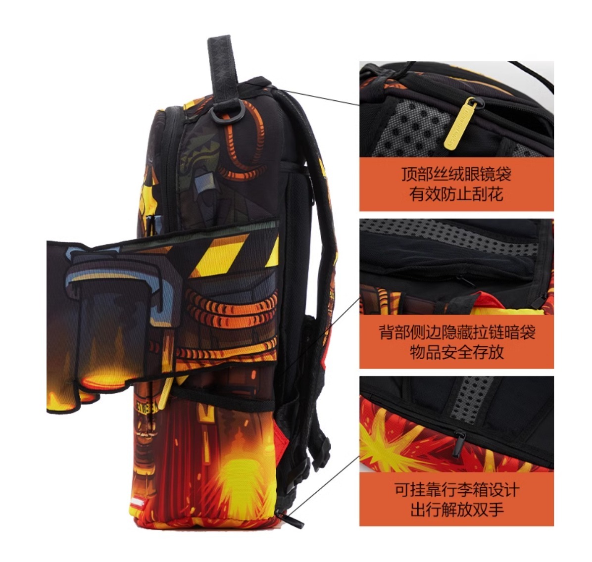 送料関税込[SPRAYGROUND]バックパック・リュック★男女兼用★ 送料関税込[SPRAYGROUND]バックパック・リュック☆男女兼用☆