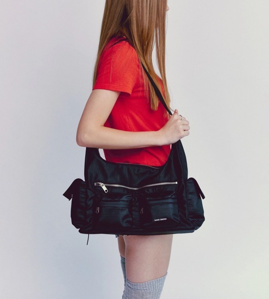 SAMO ONDOH】韓国人気☆POCKET MUG BAG L NYLON