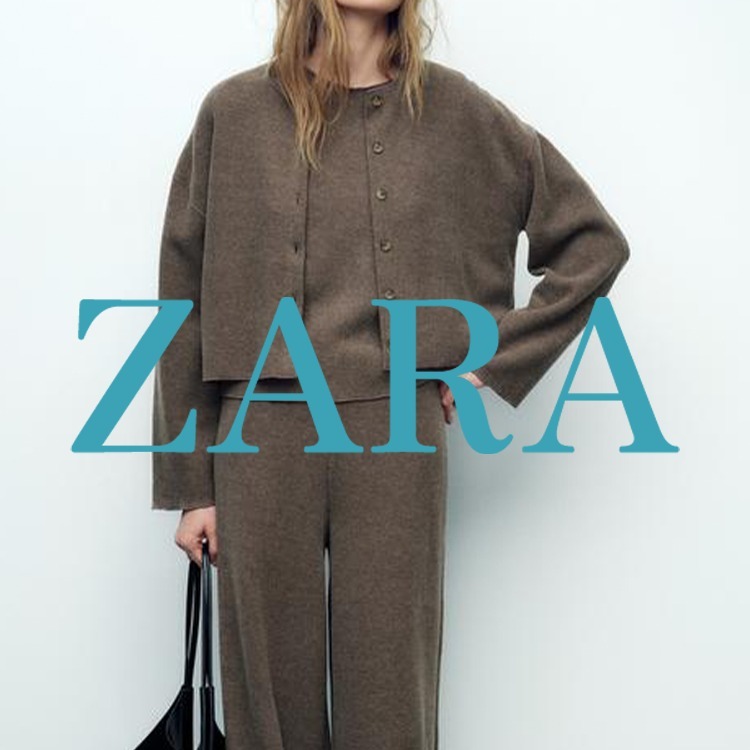 定価19990 ZARA ベロアカーディガン 和風