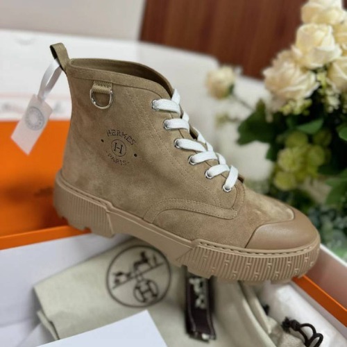 【HERMES】 スニーカー ショートブーツ 《イティネレール》