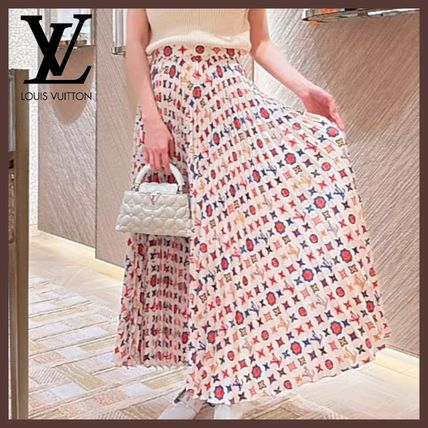【気分が上がる♪】Louis Vuitton★モノグラム マキシスカート Louis Vuitton(ルイヴィトン) スカート(レディース) - 海外通販