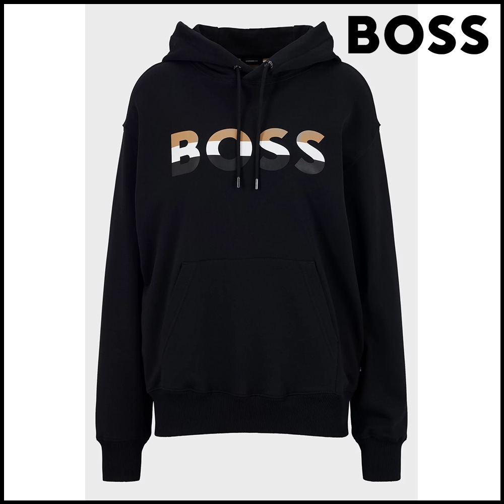BOSS オールジェンダー フーディ コットン