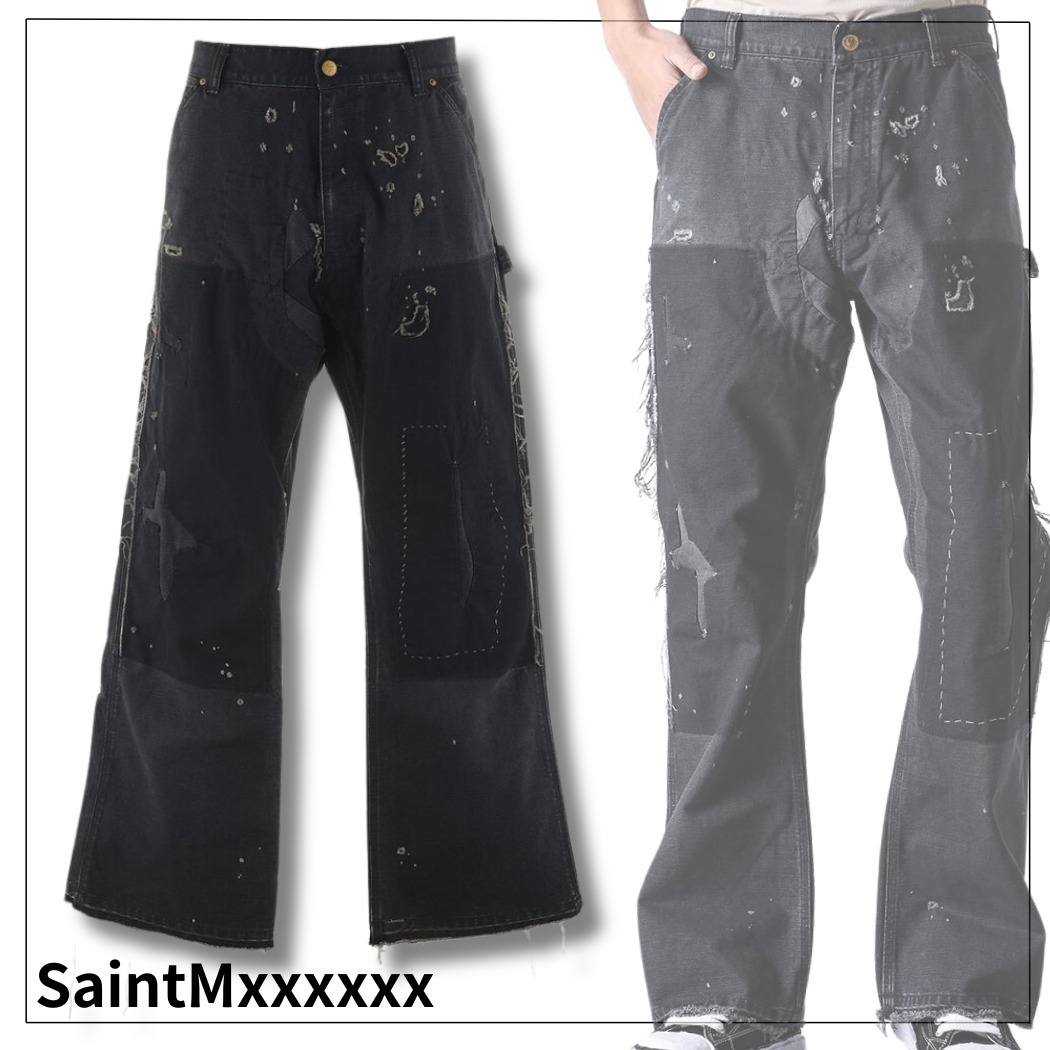 【完売必至】Saint Michael DOUBLE KNEE/DACK デニム パンツ