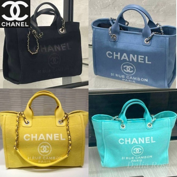憧れ♡デイリーに活躍【CHANEL】ドーヴィルトートバッグ