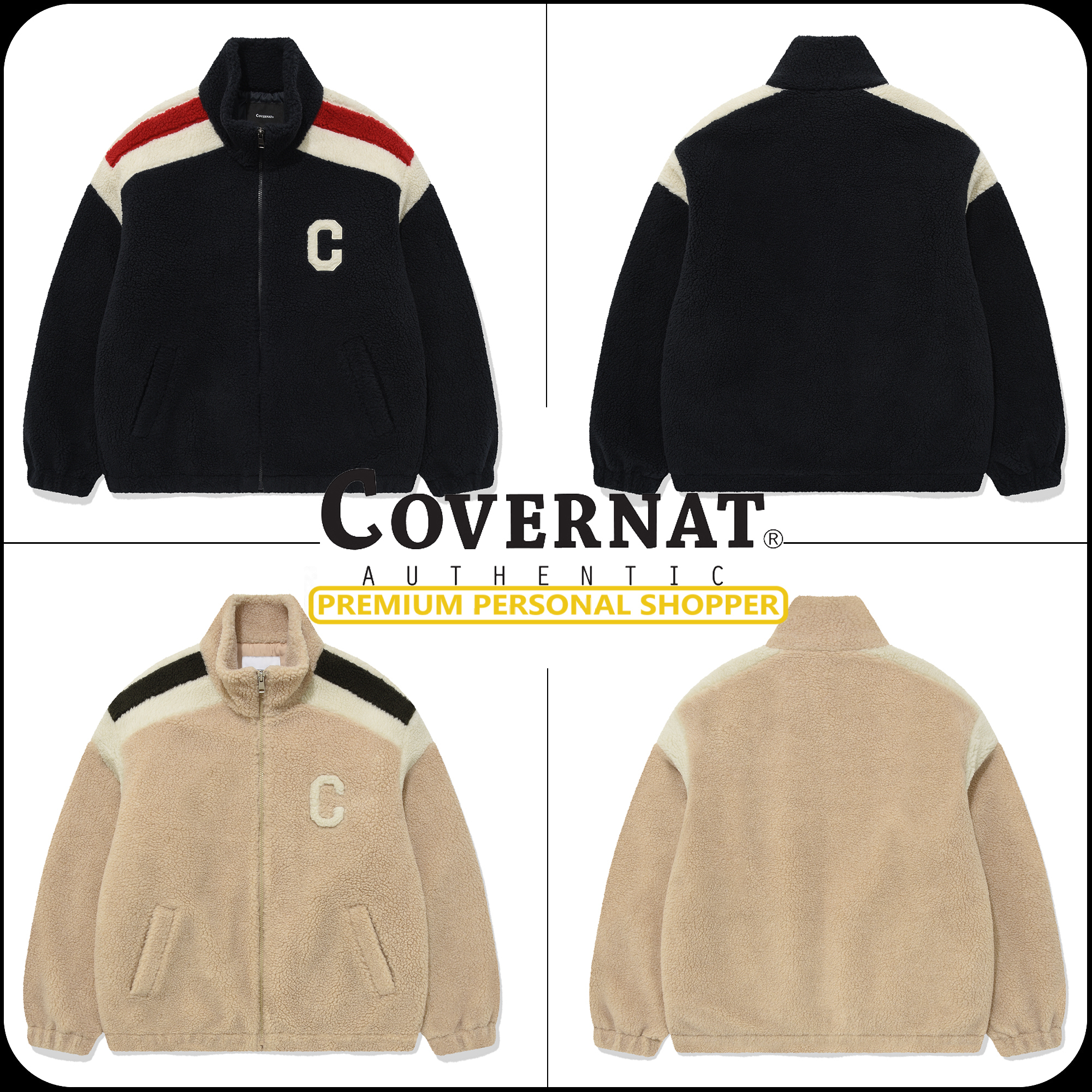 [COVERNAT]★韓国人気★C logo sherpa jacket