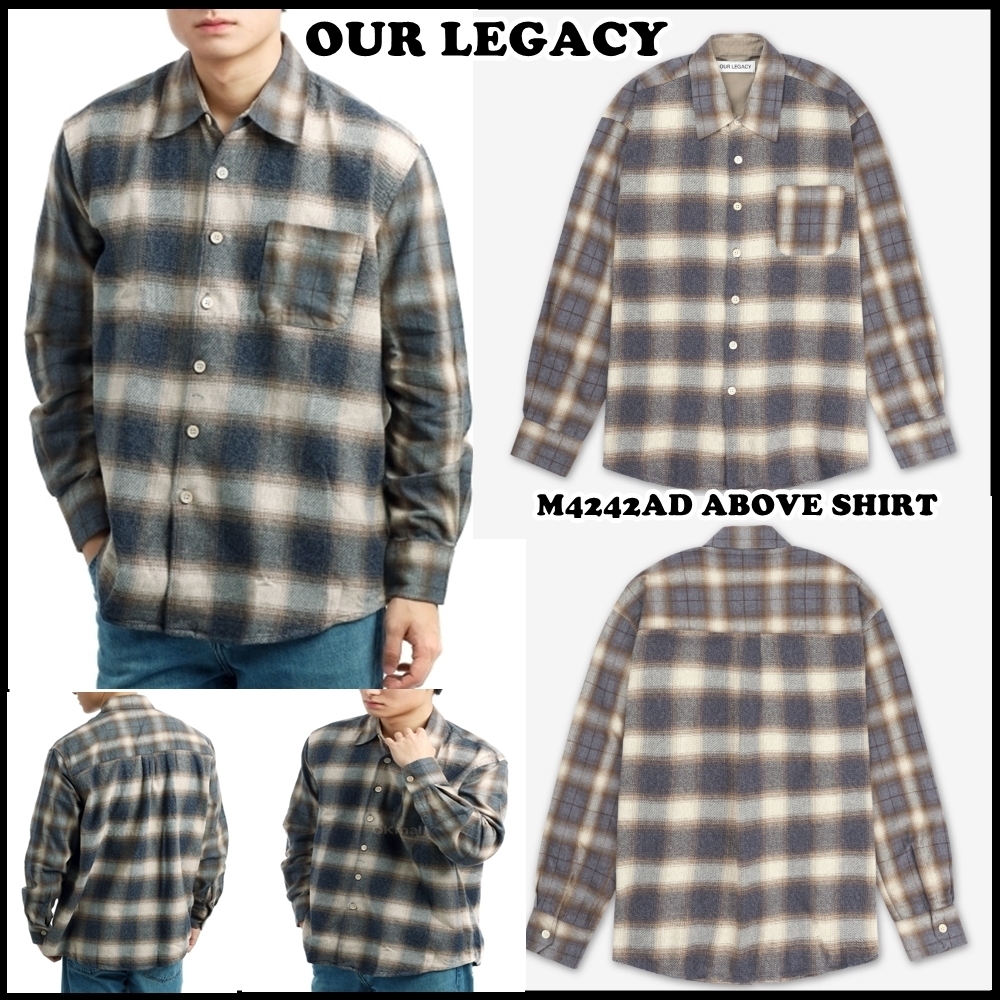 ★早期完売★OUR LEGACY★ABOVE SHIRT★M4242AD★大人気★