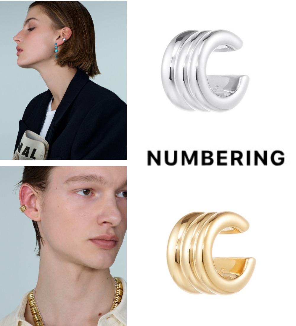 イヤリング Triple Pipe Ear Cuff #5115