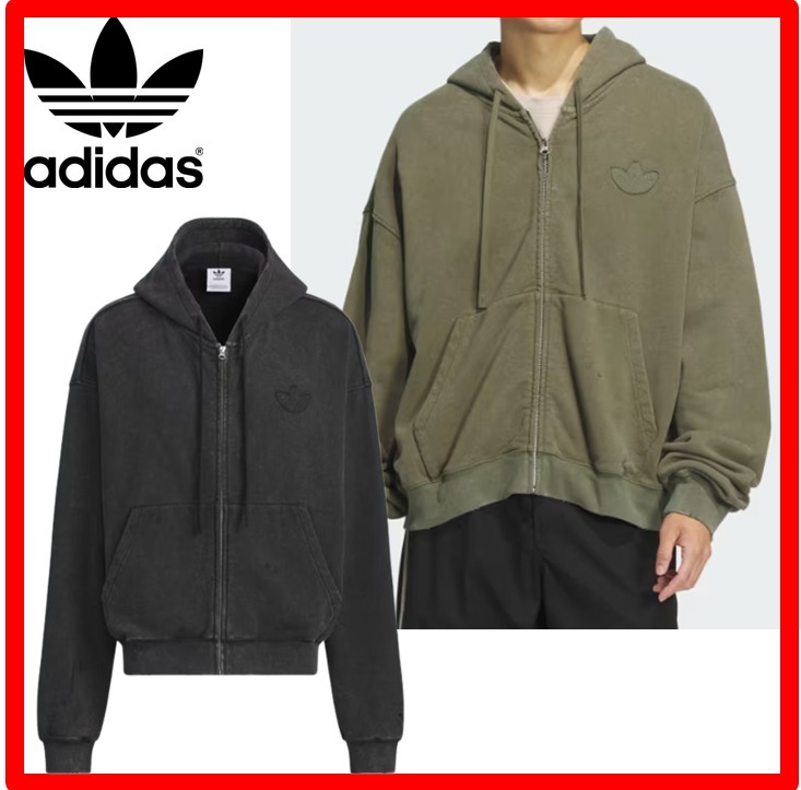 ★人気★【adidas originals】★WASH HOOD JKT フーディー★