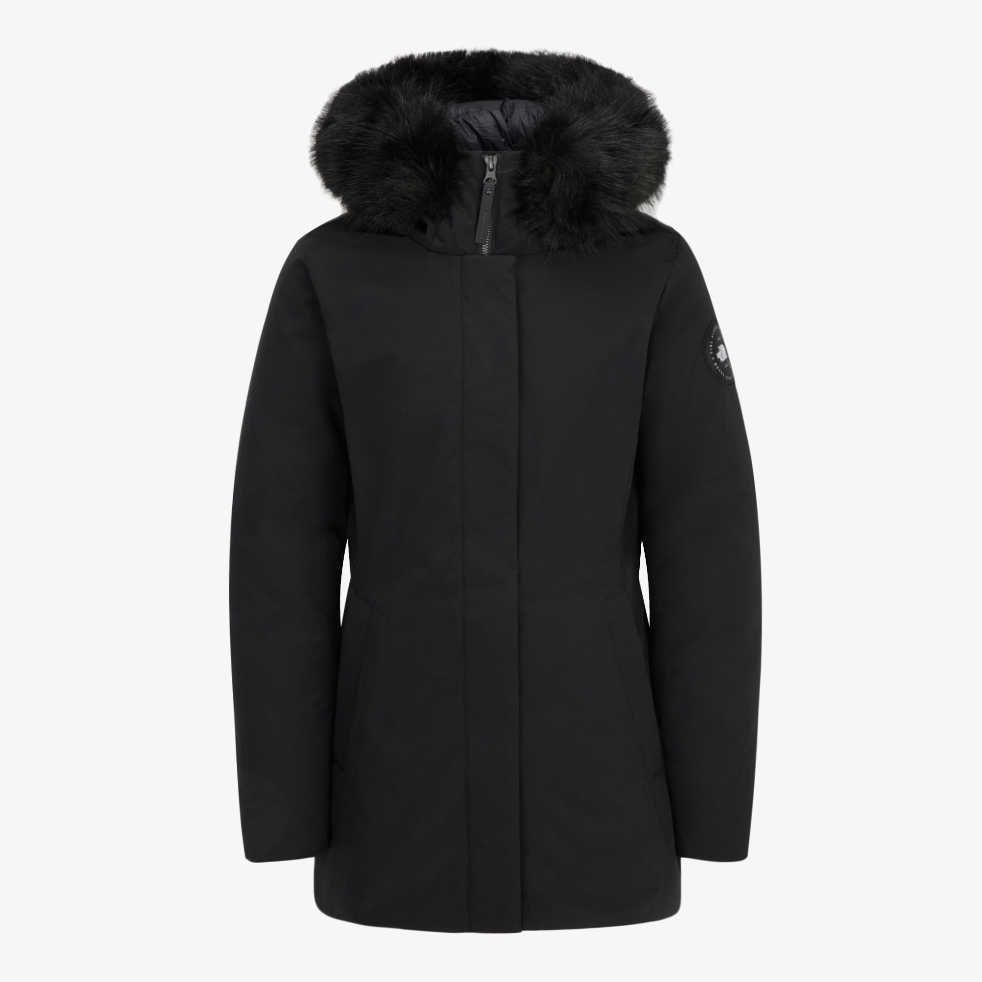ダウンジャケット・コート [24FW The North Face] W'S MANTOVA RDS DOWN PARKA - BLACK