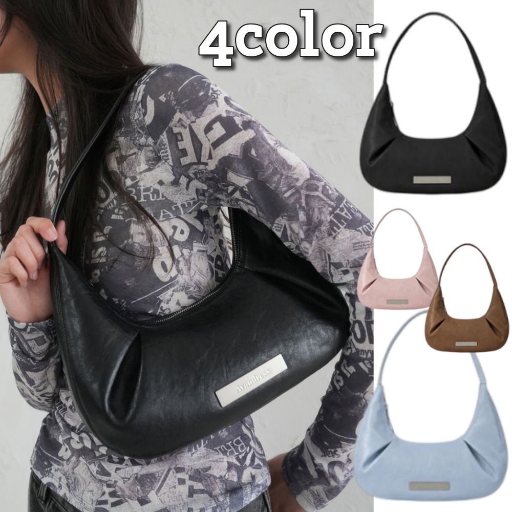 AVANDRESS★韓国★人気★Mini-hole Curve Shoulder Bag - 4COL
