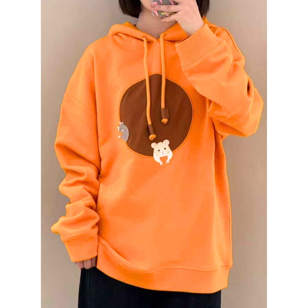 【Suna Fujitaコラボ】LOEWE◆ハムスター コットンパーカー ロゴ LOEWE x Suna Fujitaコラボ》【LOEWE】フーディー ハムスター