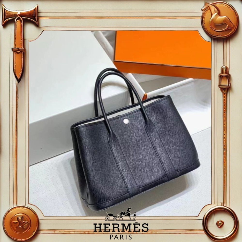 【在庫あり！】HERMES ガーデンパーティー 30 ブルーインディゴ