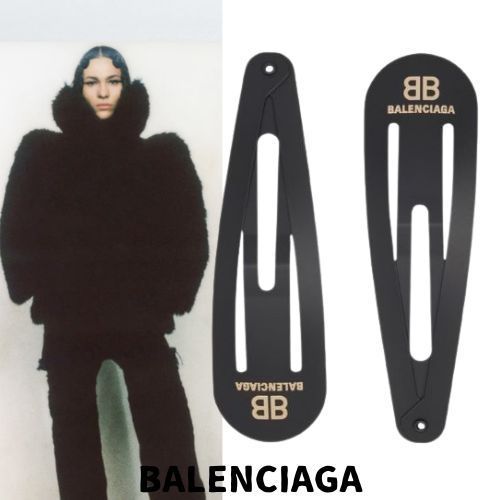 【BALENCIAGA】Holli XXL ヘアクリップ セット