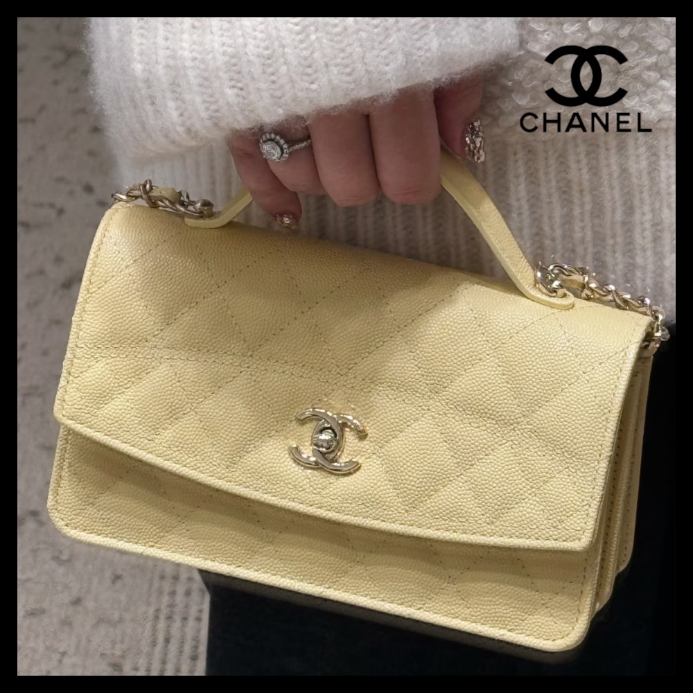 【シンプル/エレガント♪】CHANEL チェーンクラッチ バック