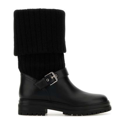 極美品 ジャンヴィトロッシ ロングブーツ ベルト レザー