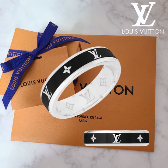 【目を惹く☆国内発】LV スパイク・リング