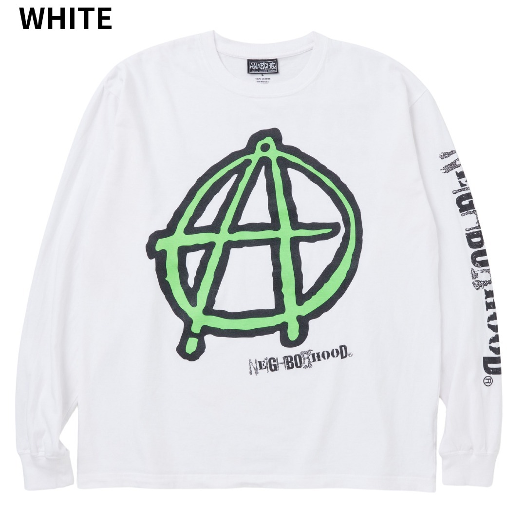 NEIGHBORHOOD】NH X ANARCHIC ADJUSTMENT . TEE LS