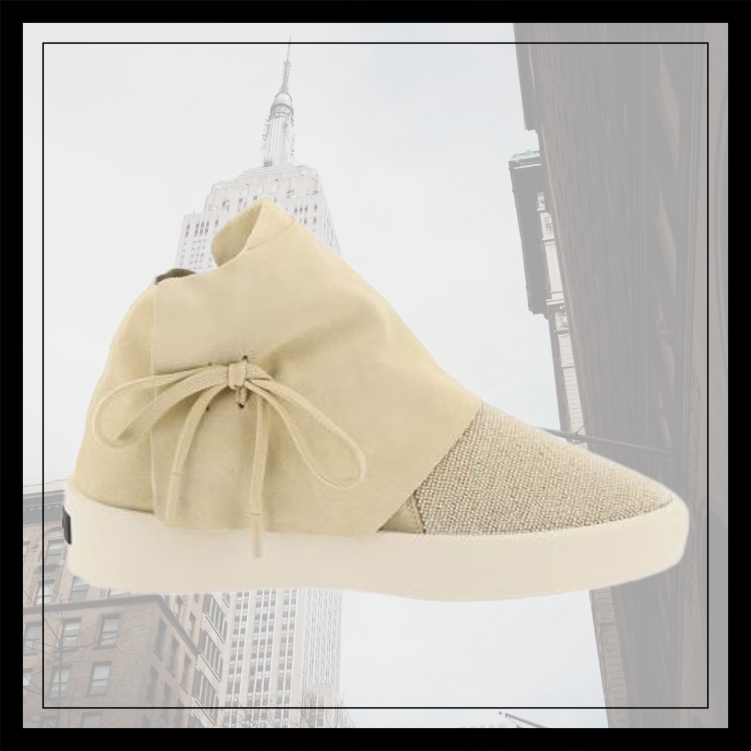 【FEAR OF GOD】mid-top suede and bead sneakers.（関税込み）