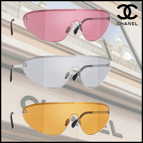 ★スタイリッシュ★【CHANEL】シールド シェイプ アイウェア