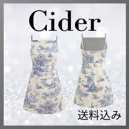 ブルー（青）系 Cider(サイダー) ワンピース(レディース) - 海外
