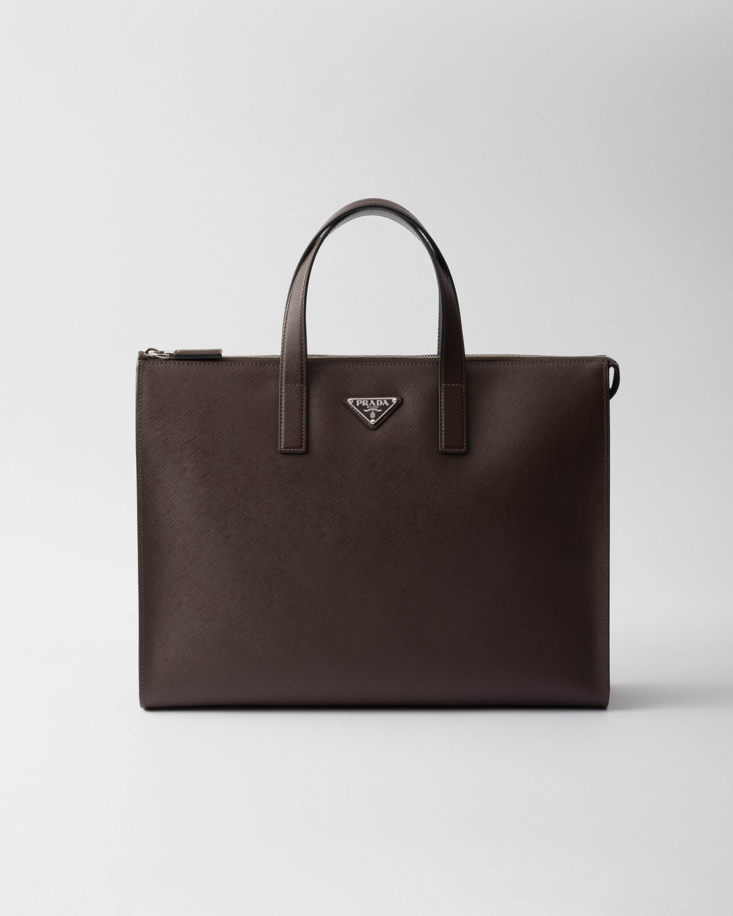 【日本入手困難】プラダ Saffiano leather tote トートバッグ