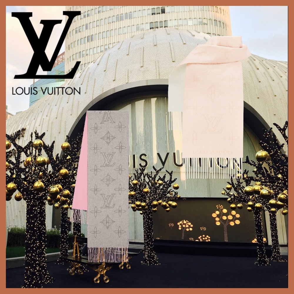 【寒い日でもエレガント】LV マフラー・フライト モード マヒナ