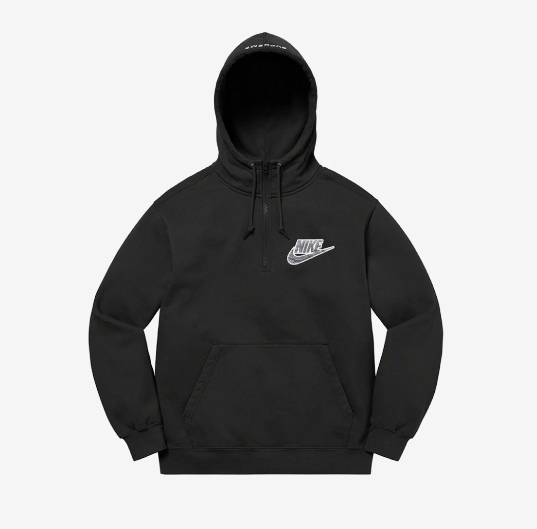 関税込シュプリーム ナイキSupreme Nike フードTシャツ 21年
