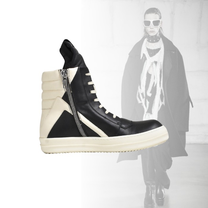 ★主役級アイテム【RICK OWENS】GEOBASKET ハイカットスニーカー