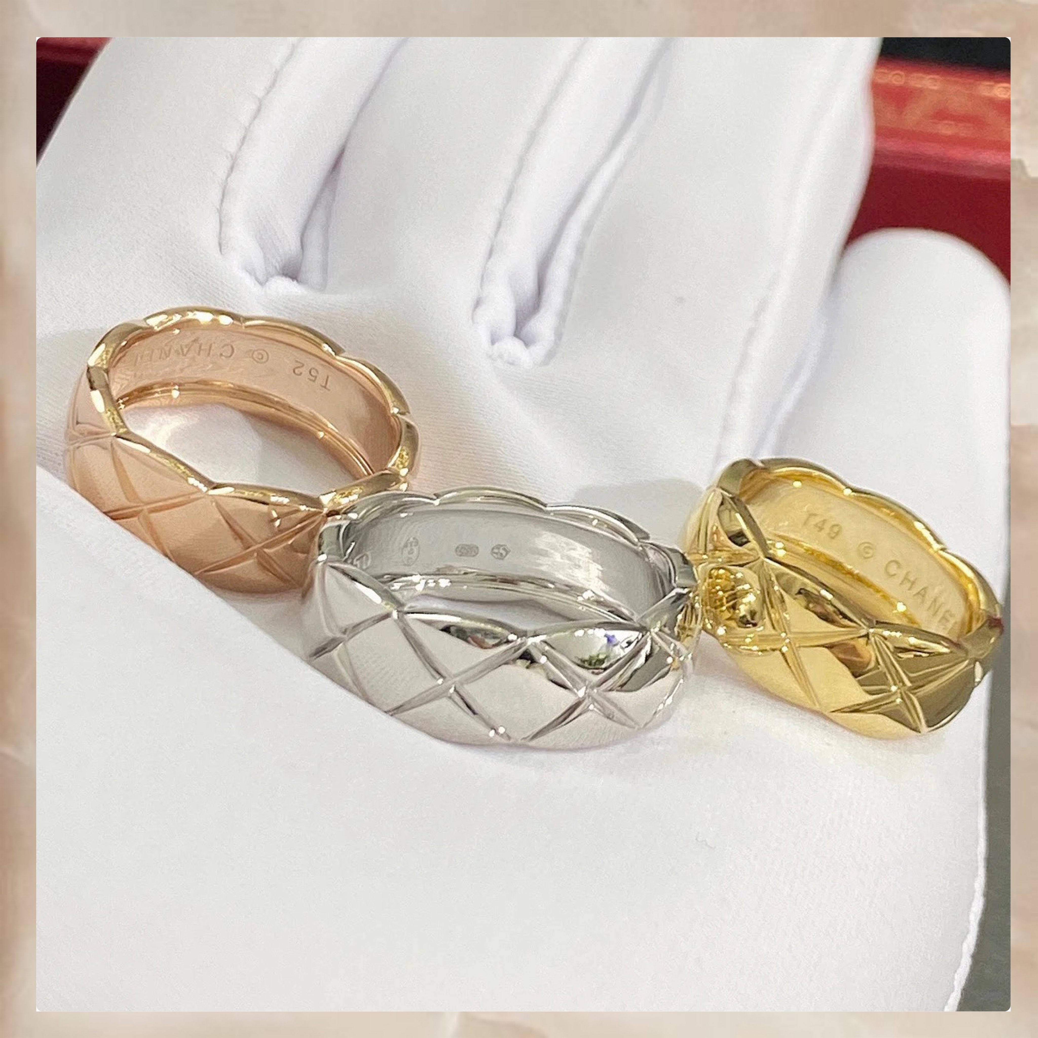 セレブ愛用【CHANEL】ココ クラッシュ リング medium unisex