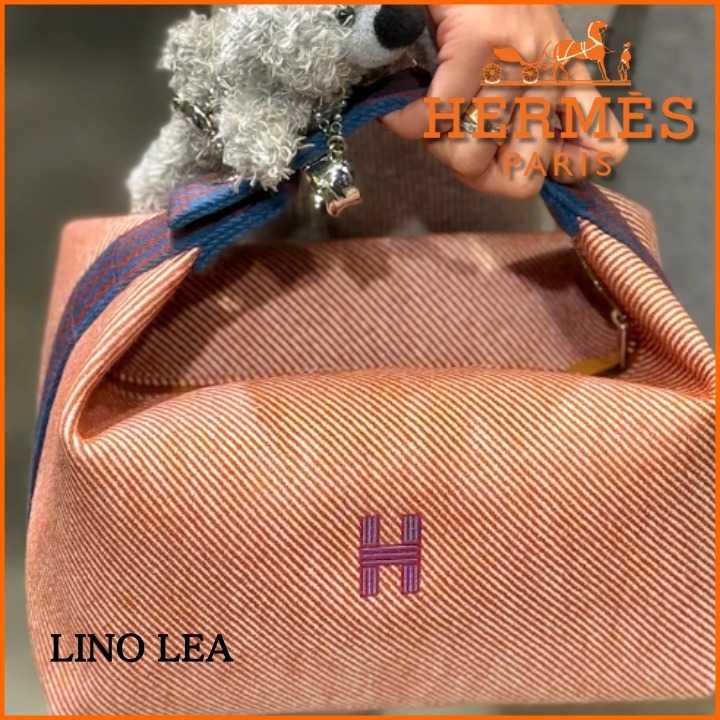 《希少♡》HERMES Bride-a-Brac H Natte GM ポーチ