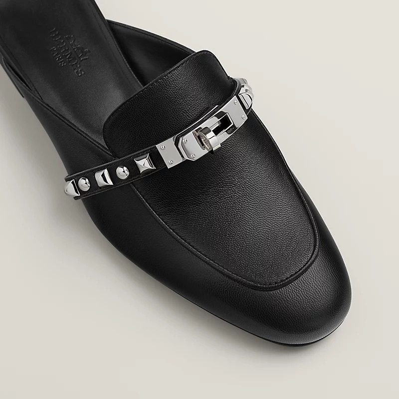 【楽に履けてバックルがオシャレ★】HERMES★ミュール 《オズ》