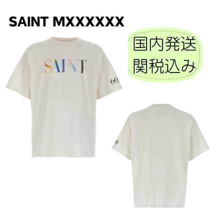 ＜SALE＞Saint Mxxxxxx レインボーロゴプリントTシャツ Saint Mxxxxxx SS TEE RAINBOW SAINT | CO JP Gallery – COJP
