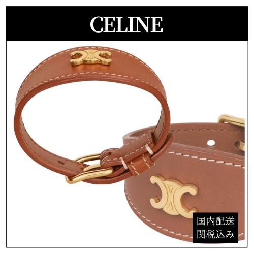 CELINE◆レ・キュイール カーフスキン フィニッシュ ブラス