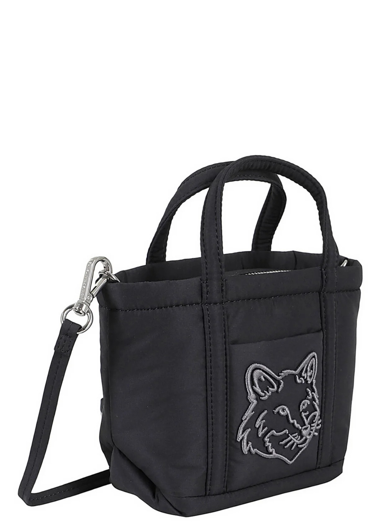 MAISON KITSUNE】フォックスヘッド パファー ミニトートバッグ