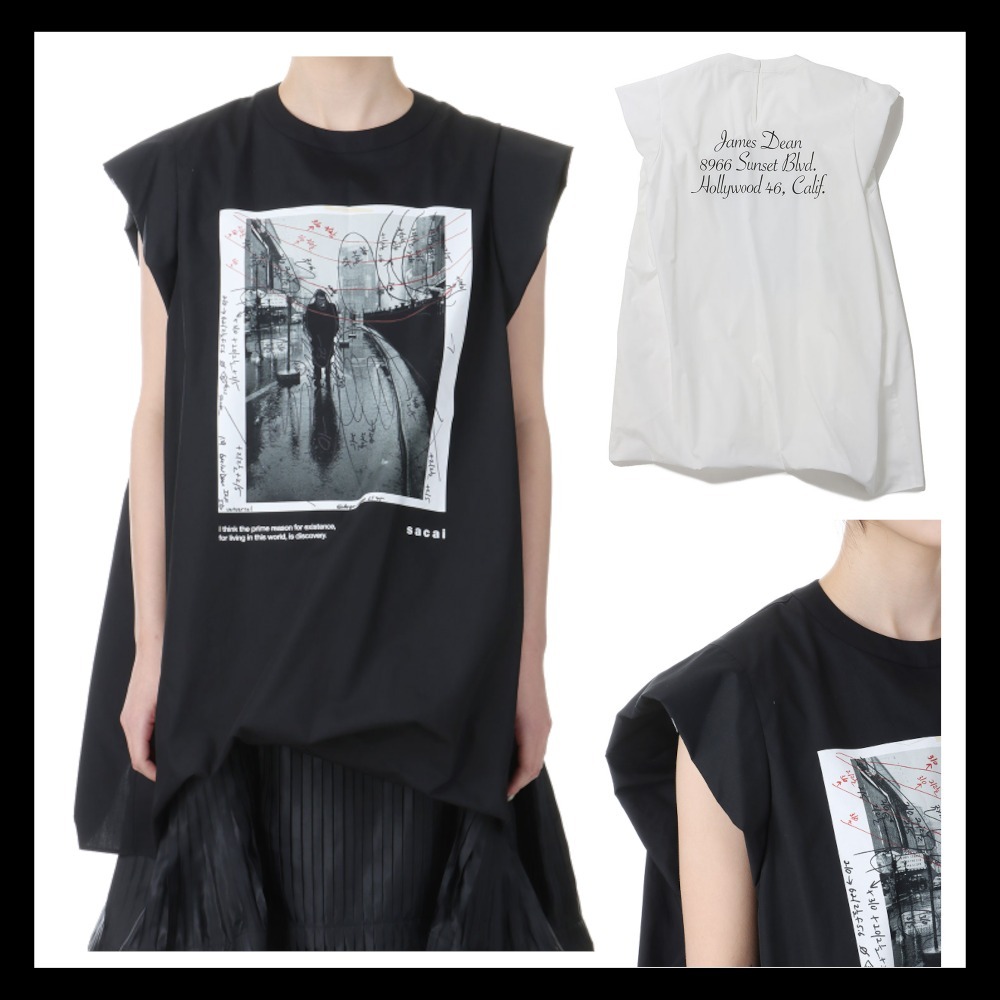 【Sacai】James Dean Cotton Poplin Pullover プルオーバー