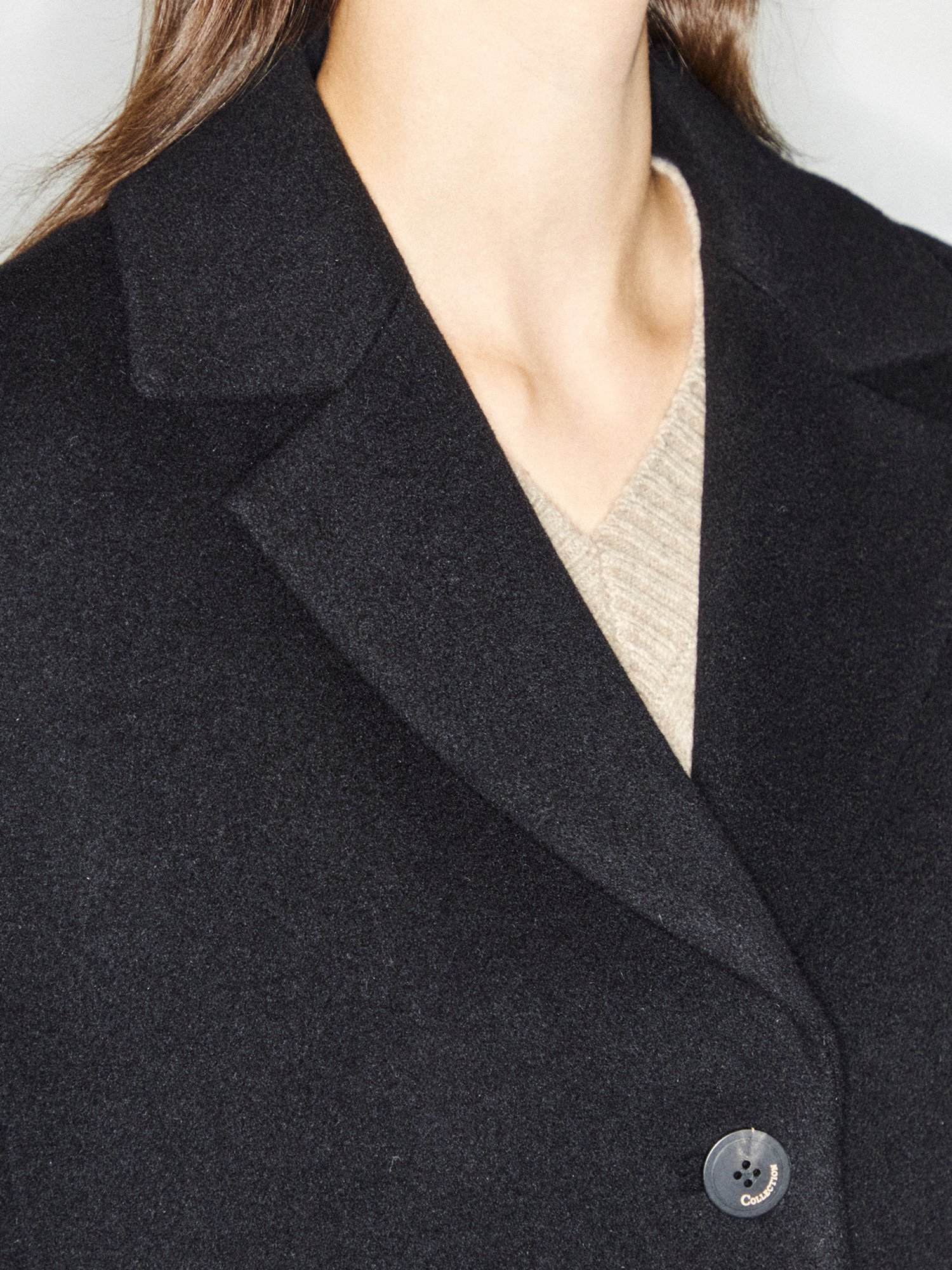 ◆THE IZZAT COLLECTION ウールベーシックシングルコート ◇THE IZZAT COLLECTION ウールベーシックシングルコート (THE