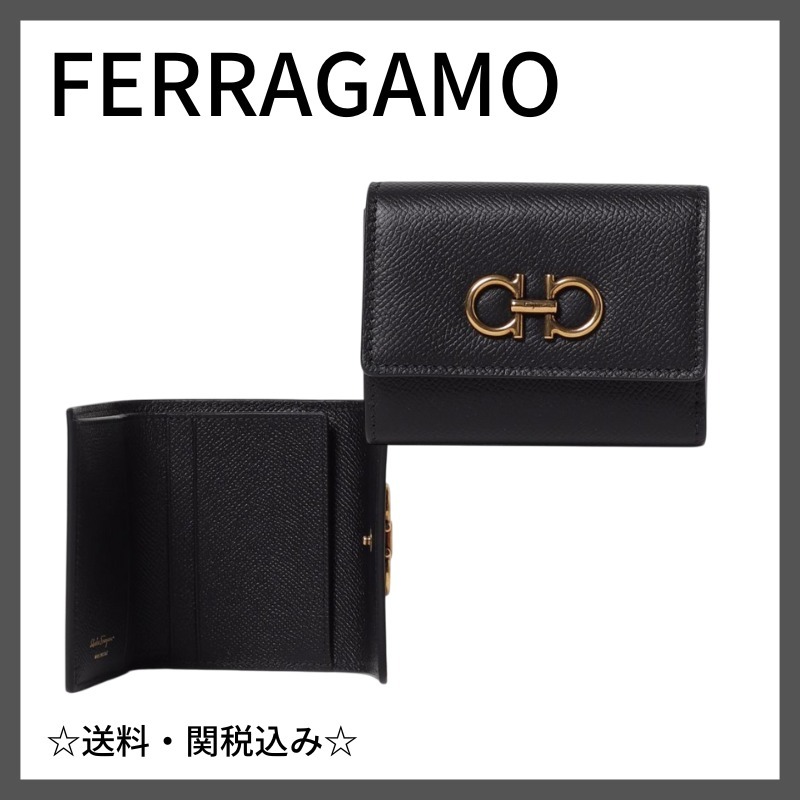 ★送料関税込★FERRAGAMO ガンチーニ コンパクトウォレット 三越伊勢丹 | FERRAGAMO/フェラガモ_Women通販 | ガンチーニ 二