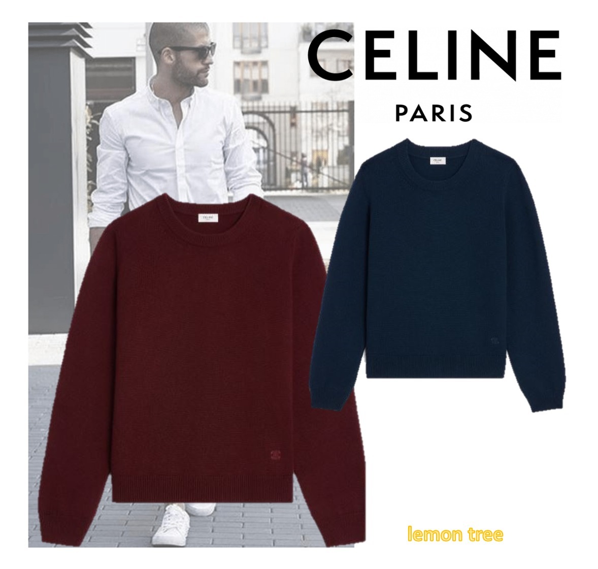 CELINE セーター 上質なカシミア 大人のスタイル