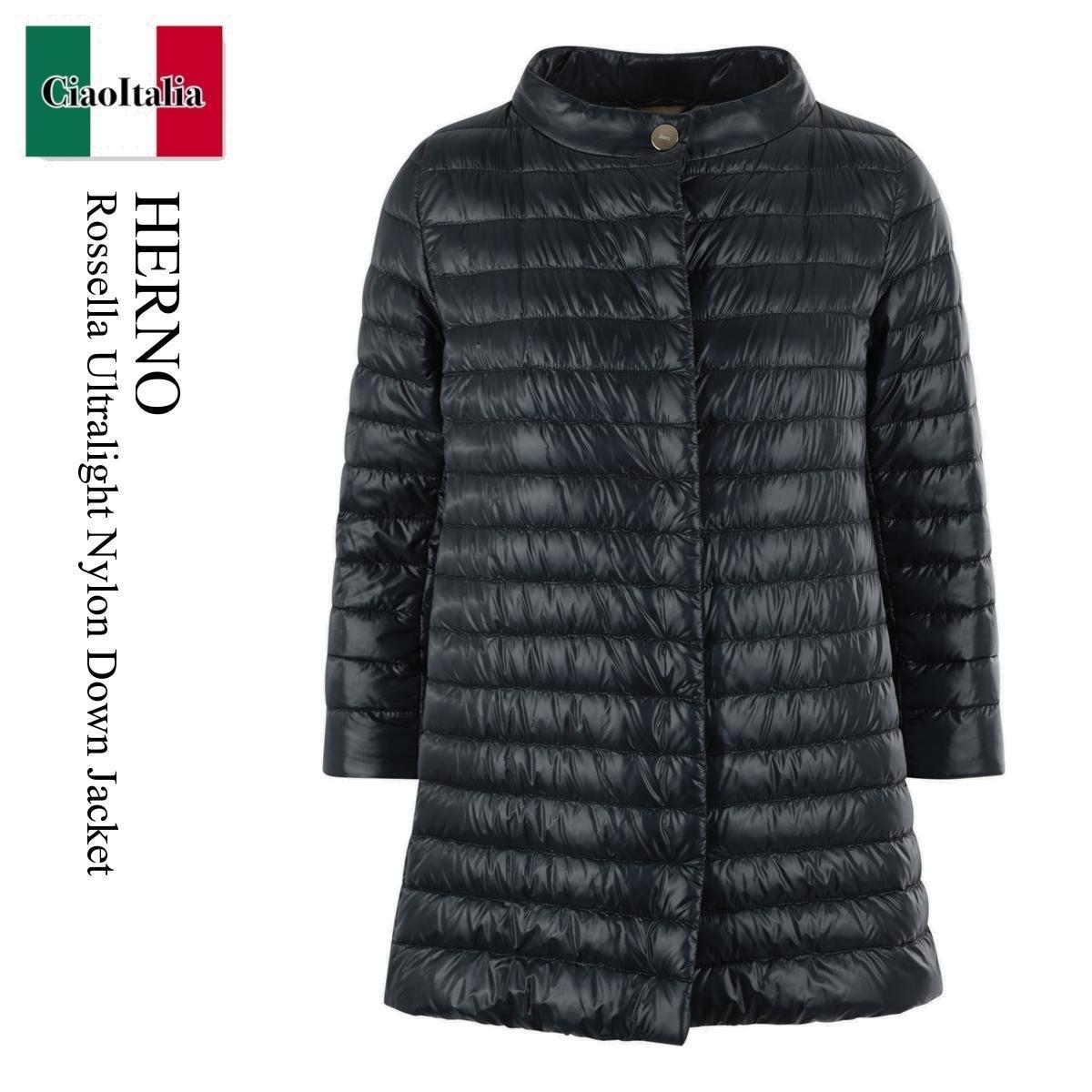 ダウンジャケット・コート Herno Rossella Ultralight Nylon Down Jacket