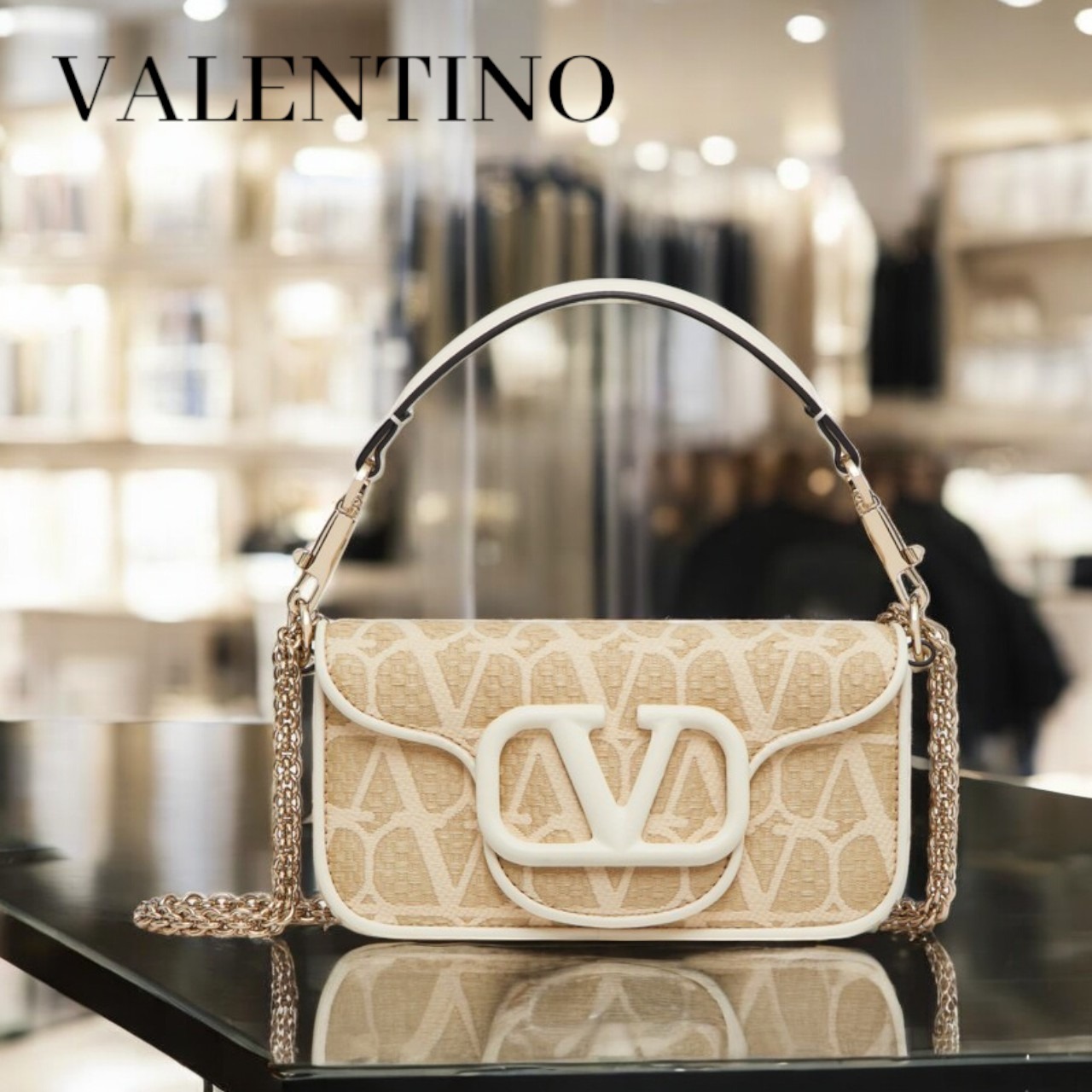 Valentino[関税込]トワル イコノグラフ ショルダーバッグ